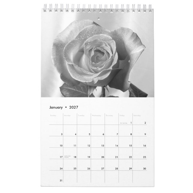 2015 Roskalender - tillbaka i tiden Kalender (Jan 2027)