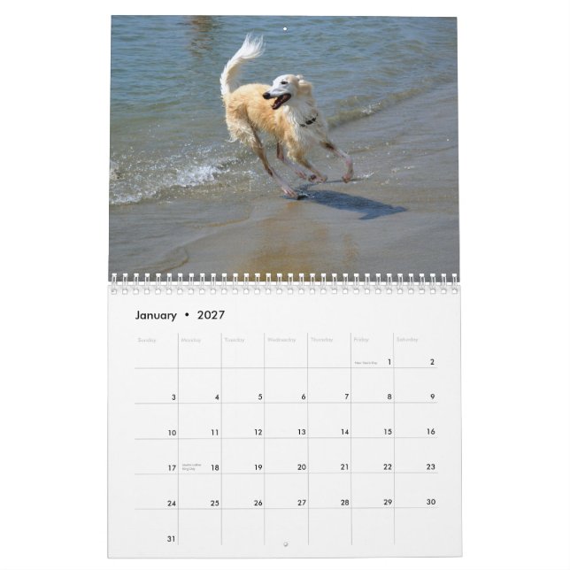 2015 Silken Windhounds i handling Kalender (Jan 2027)