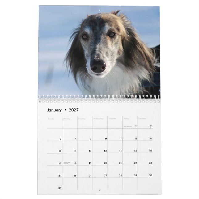 2015 Silken Windhounds Kalender (Jan 2027)