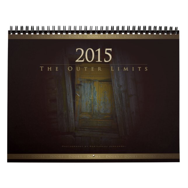 2015 som det yttre begränsar: Dörrar - kalender (Omslag)