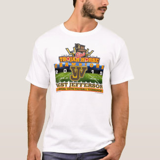 2015 Trojan häst - västra Jefferson Roughriders Tee