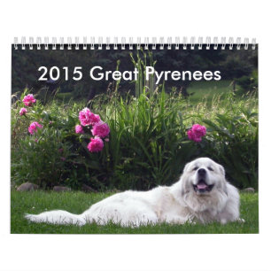 2015 underbara Pyrenees kalender
