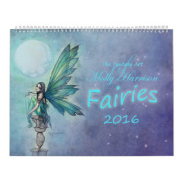 2016 Almanacka för älvor av Molly Harrison Fantasy Kalender
