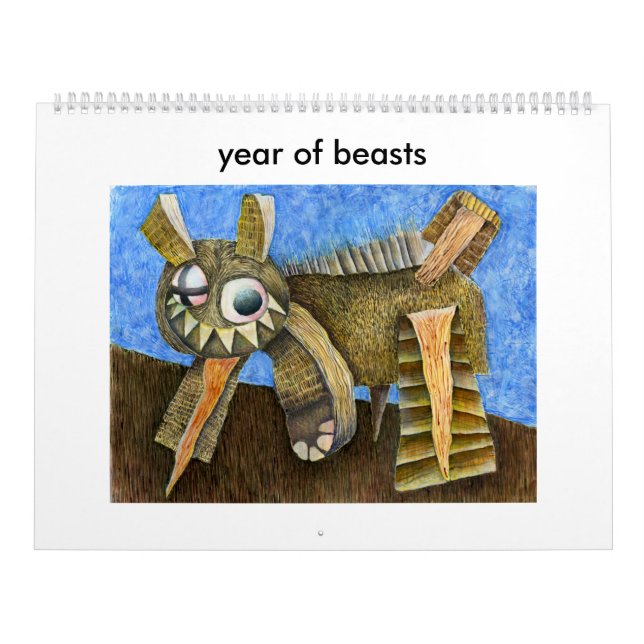 2016 år av beaster kalender (Omslag)