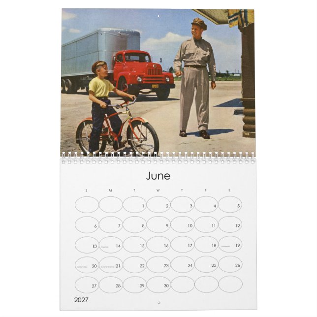 2016 års kalender för Vintage (Jun 2027)