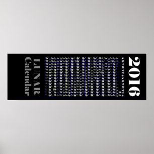 2016 års kalender poster