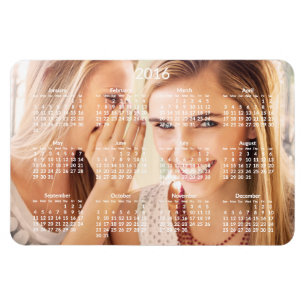 2016 års Personlig - kalendrar med stor flexibilit Magnet