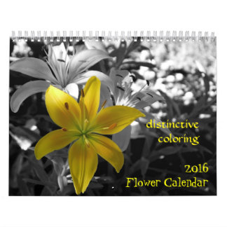 2016 Blomkalender Kalender