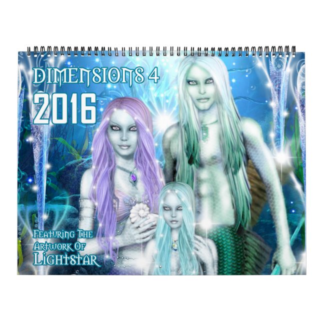 2016 Dimensions 4-kalender efter ljusstjärnan Kalender (Omslag)