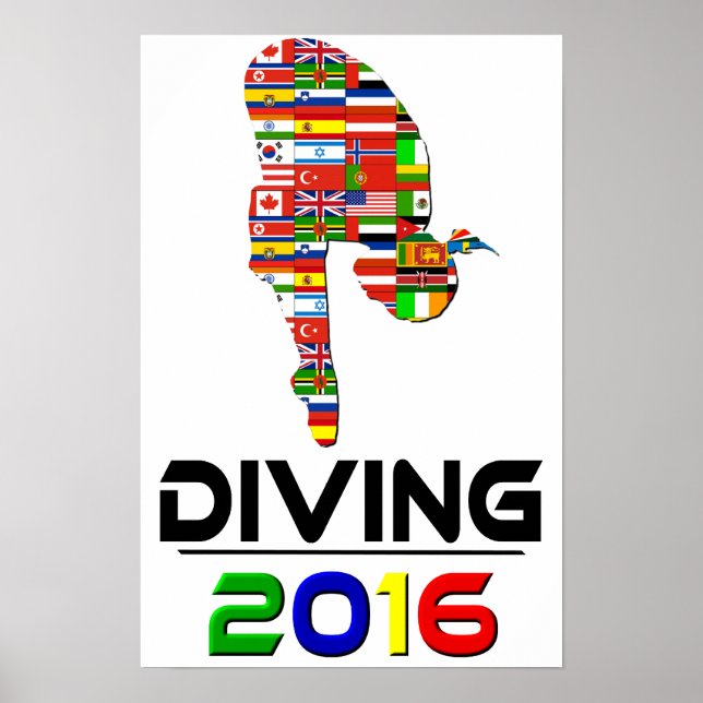 2016: Dykning Poster (Framsidan)