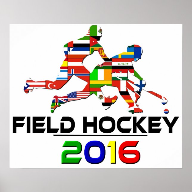 2016: Fält Hockey Poster (Framsidan)