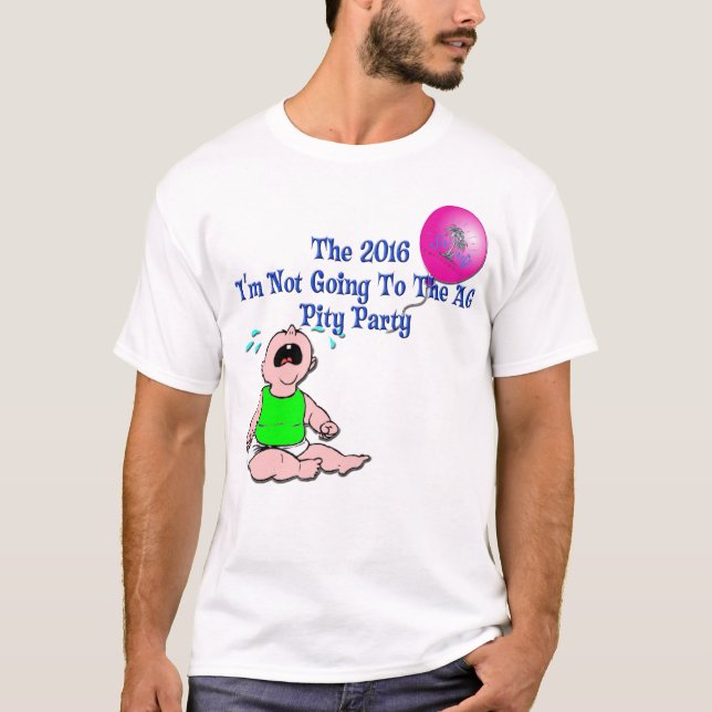 2016 förbarmande partymanar utslagsplats, tee shirt (Framsida)