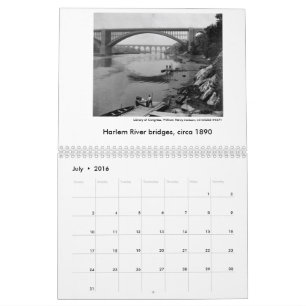2016 gammala bilder av den New York kalendern Kalender