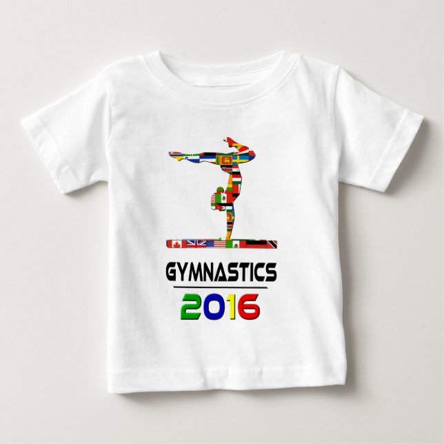 2016: Gymnastik Tee Shirt (Framsida)