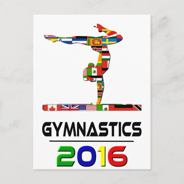 2016: Gymnastik Vykort (Framsida)