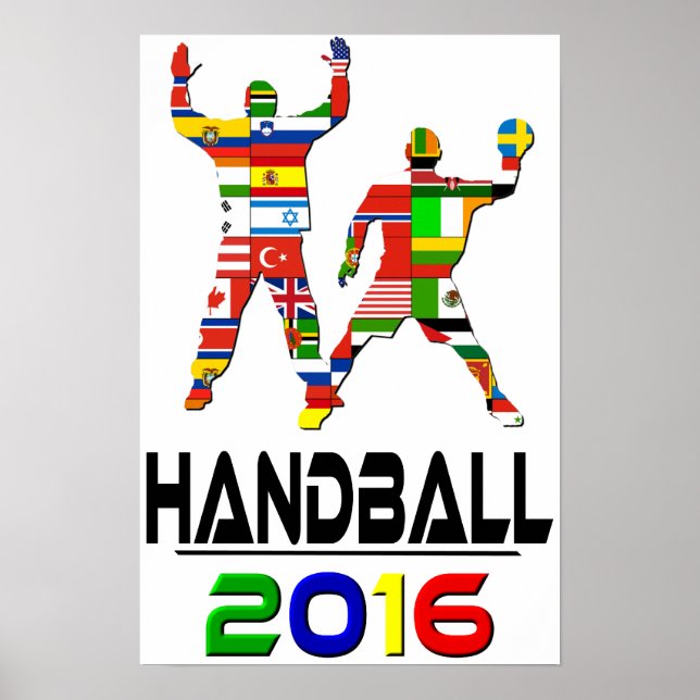 2016: Handboll Poster (Framsidan)