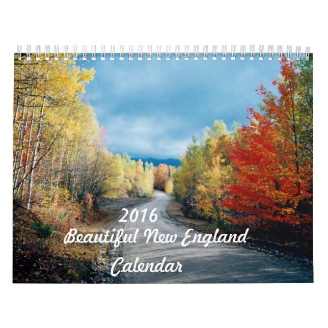 2016 härliga New England kalender (Omslag)