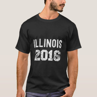 2016 Illinois Årets Statliga Turistminnen T Shirt