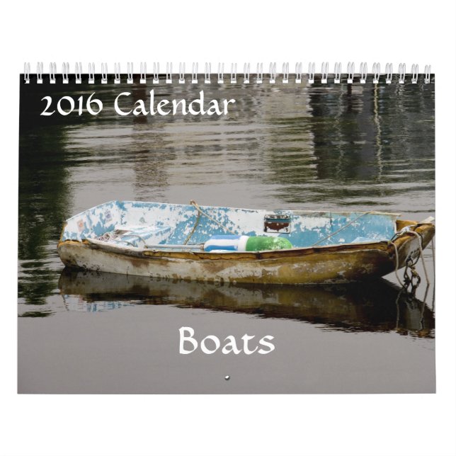 2016 Kalender- Båtar Kalender (Omslag)
