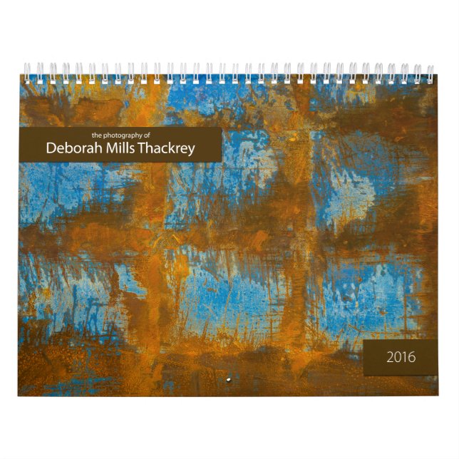 2016 kalender Deborah mal Thackrey foto (Omslag)