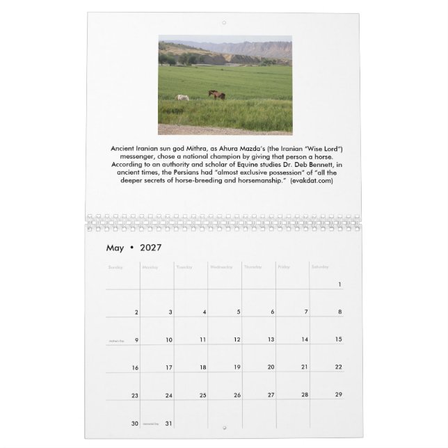 2016 kalender - iranska konster (May 2027)
