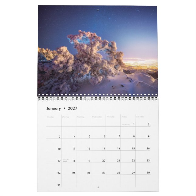 2016 kalender - Knate Myers fotografi (Jan 2027)