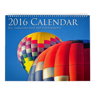 2016 kalender, räkningLangtons fotografi för konst Kalender