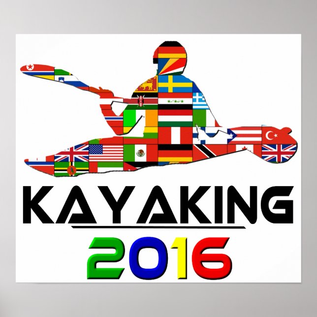 2016: Kayaking Poster (Framsidan)