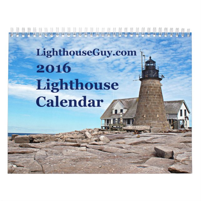 2016 LighthouseGuy.com Kalender (Omslag)