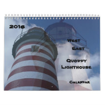 2016 Quoddy fyrar kalender