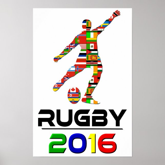 2016: Rugby Poster (Framsidan)