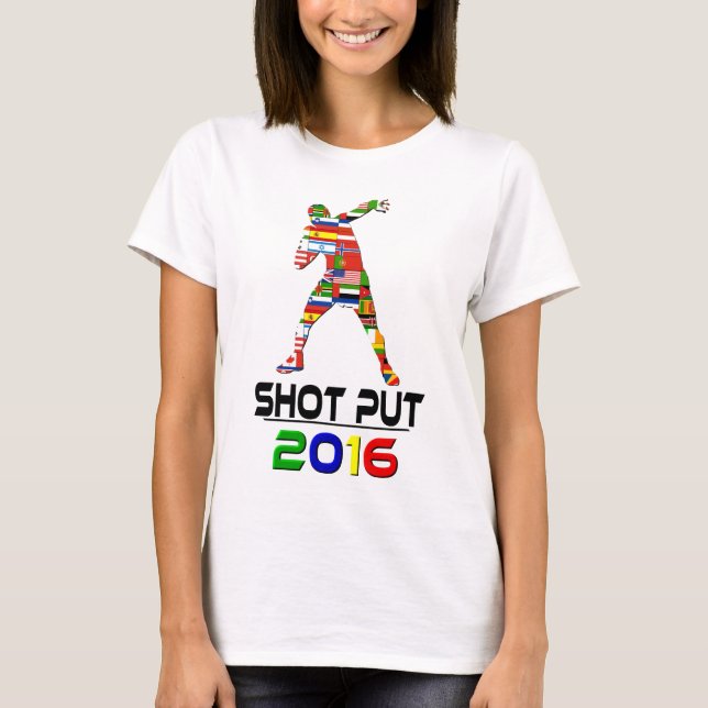 2016: Shotput T-shirt (Framsida)