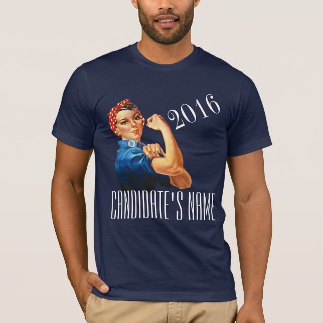 2016 Valkandidat till presidentvalet Tee Shirt (Framsida)
