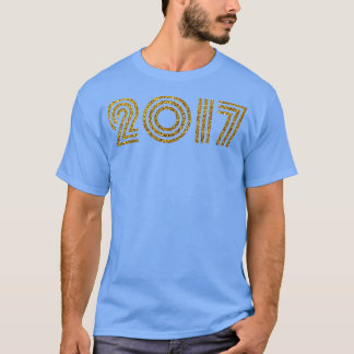 2017 Åldersår Glitter T Shirt
