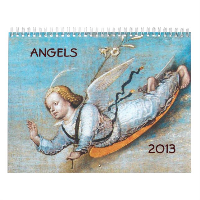 2017 ÄNGLAR FINE ART-INSAMLING 2 KALENDER (Omslag)