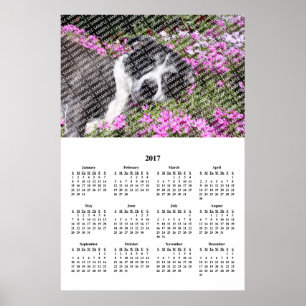 2017 Årlig familjefoto Anpassad kalenderaffisch Poster