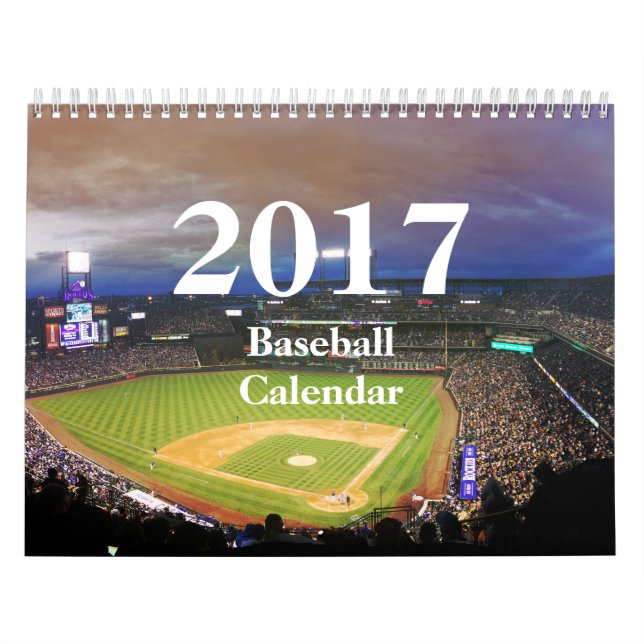2017 Baseboll Kalender-HAMbyWhiteGlove Kalender (Omslag)