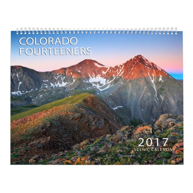 2017 Colorado Fourteerners Kalender (Omslag)