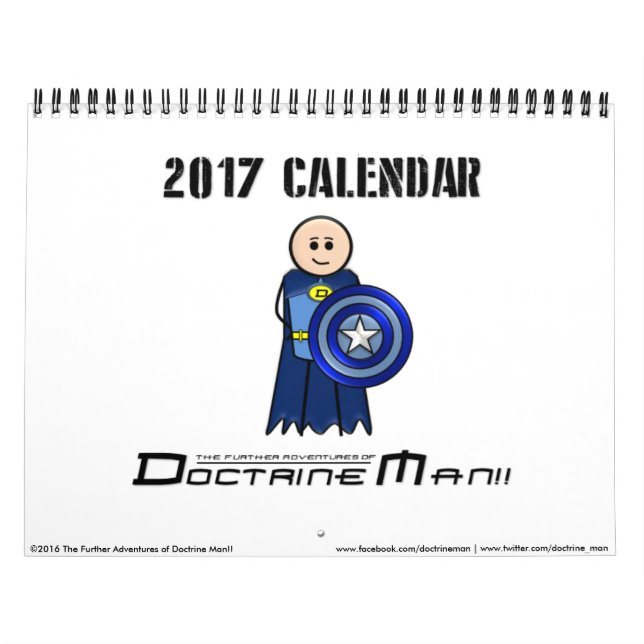 2017 Doctrine Man Calendar Kalender (Omslag)