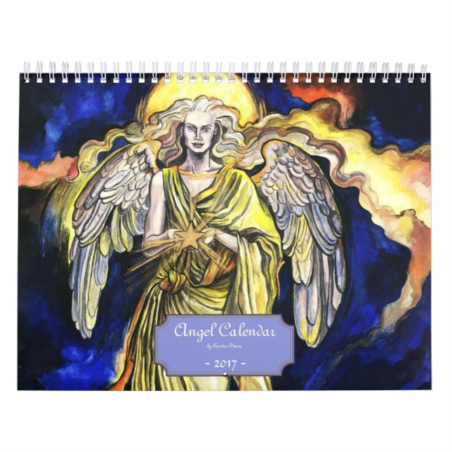 2017 en ängelkalender - medel (2) kalender (Omslag)