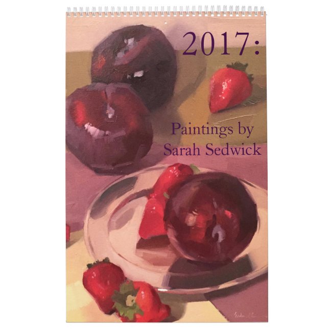 2017: Föredragningar av Sarah Sedwick Kalender (Omslag)