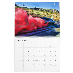 2017 hästkrafter Hotrod kalender