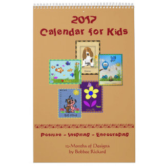 2017 kalenderför barn kalender