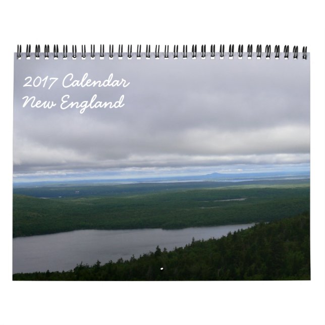 2017 New England-kalender Kalender (Omslag)