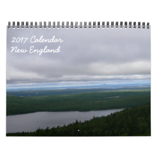 2017 New England-kalender Kalender