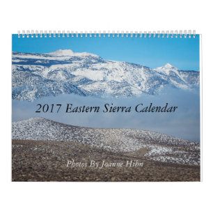 2017 östliga Sierra kalender