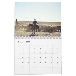 2017 Rocking Lazy A Photography Calendar Kalender