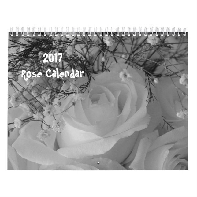 2017 -Ros Kalender-Tagen tillbaka i tiden Kalender (Omslag)