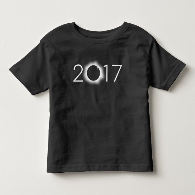 2017 sol- förmörkelseT-tröja T-shirt (Framsida)
