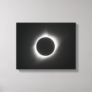 2017 Solar Eclipse - Corona Canvastryck